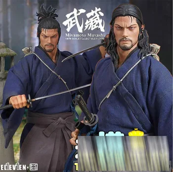 Pôvodné Jedenásť 1/6 Starobylé Japonské ronin bojovník Miyamoto Musashi Akcie obrázok obrázok 12 palcov