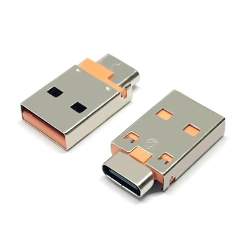 OTG Adaptér USB Typu Samec Na USB 3.1 Žena Fas Nabíjací Konvertor USB Typ-C Konektor USB C Konektor pre Príslušenstvo