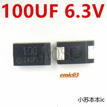 10pieces 100 243P1.J 100UF 6.3 V 